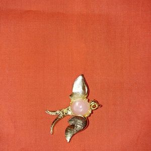 Vintage Jelly Belly Bird Brooch